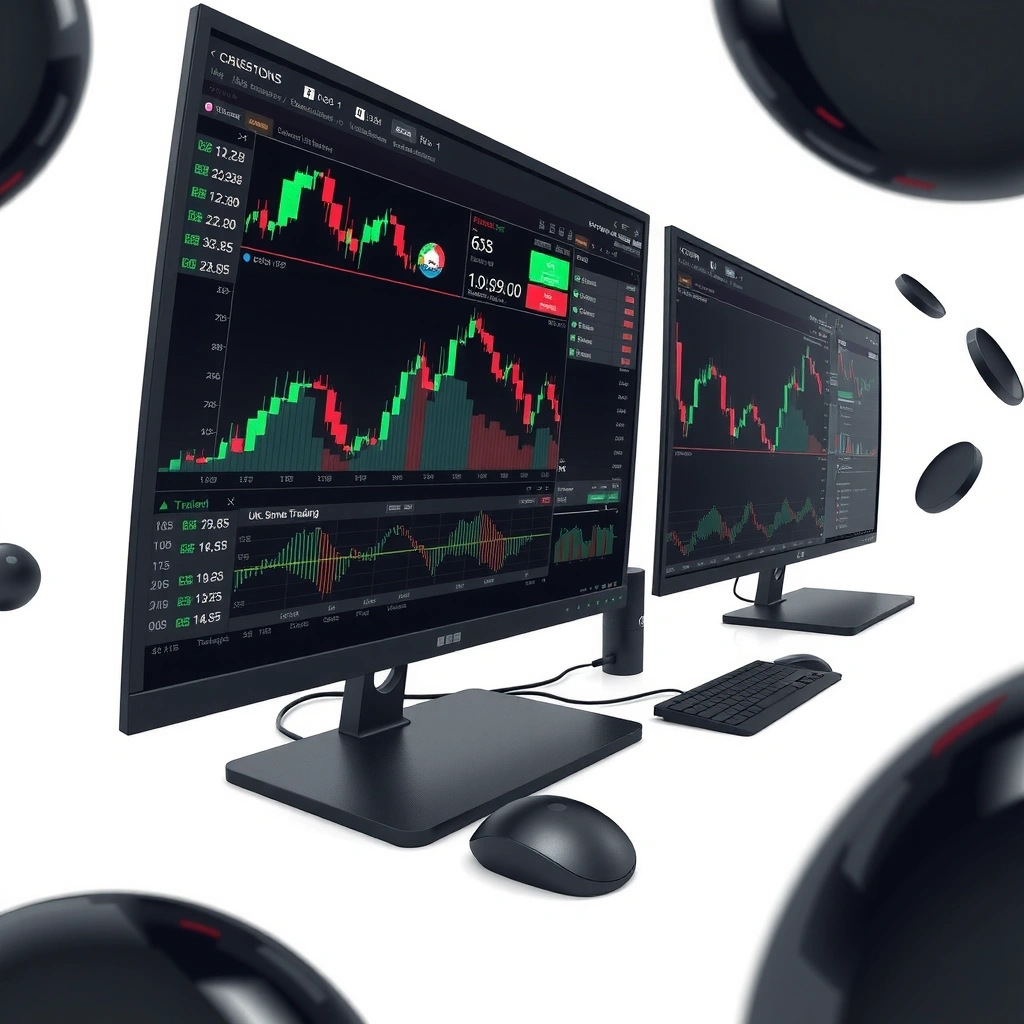 Financial trading analytics dashboard